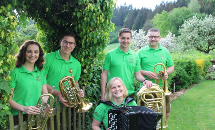 d'Gartenhäusler aus Dimbach sorgen für Unterhaltung (Foto: d'Gartenhäusler)