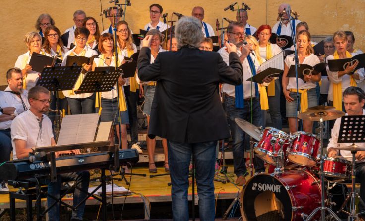 Der Chor der Pfarre Mauthausen präsentiert Alte Musik. (Foto: Werner Haas)