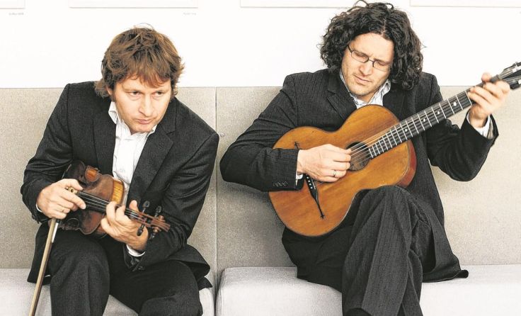 Die Strottern alias Gitarrist David Müller und Geiger Klemens Lendl. Foto: Julia Stix