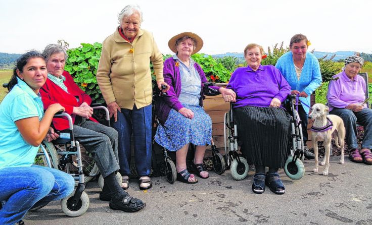 Der Garten ist bei den Heimbewohnern zu einem beliebten Treffpunkt geworden. 