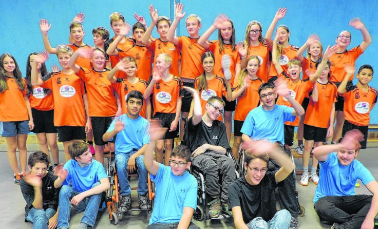 Die Schüler verbrachten eine tolle Zeit miteinander. 