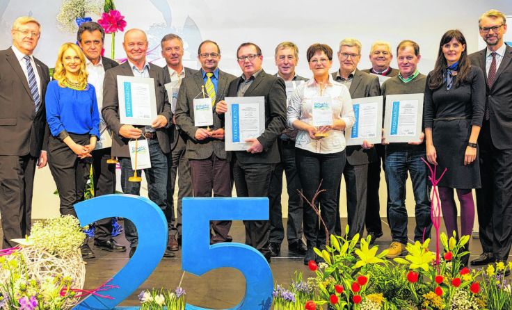 Die neuen Mitgliedsgemeinden wurden gebührend willkommen geheißen. Foto: Donau OÖ/Weissenbrunner