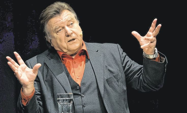 Lukas Resetarits untersucht das Phänomen des Schmähs. Foto: Ernesto Gelles