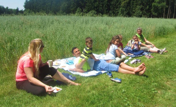 Brunch im Grünen