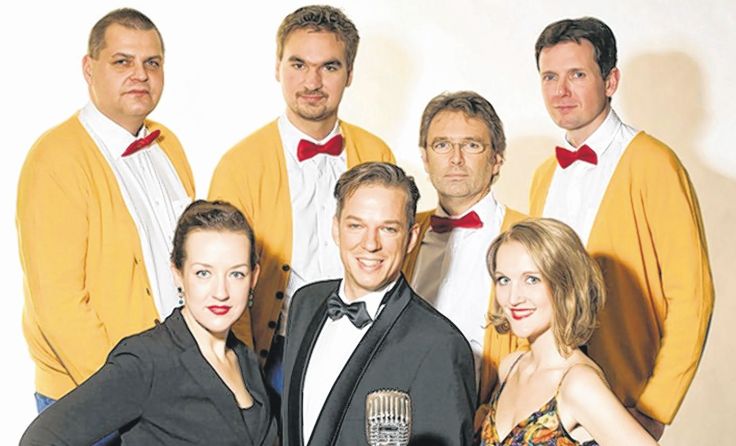 Die Zuckerwattecombo entführt in die gute alte Schlagerwelt von anno dazumal. Foto: Bettina Frenzel