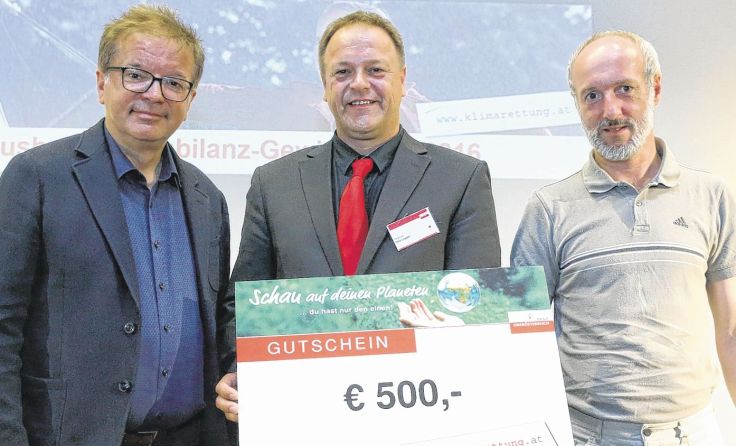 LR Rudi Anschober, Felix Leppen und Andreas Drack (v. l.). Foto: Land OÖ/Lindschinger