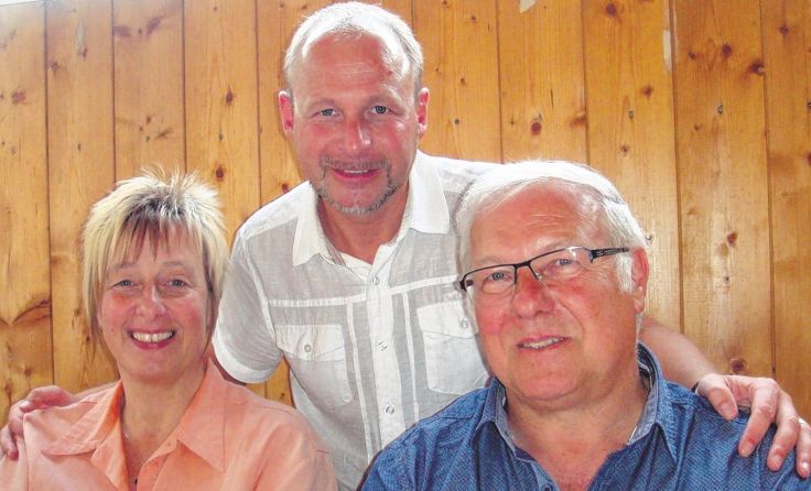 Christine Heitzinger, FSG Regional-Sekretär Peter Schoberleitner und Walter Steiner (v. l.)