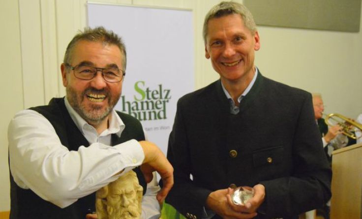 Joschi Anzinger (l.) und Engelbert Lasinger sind am 26. August zu Gast im Garten der Geheimnisse.