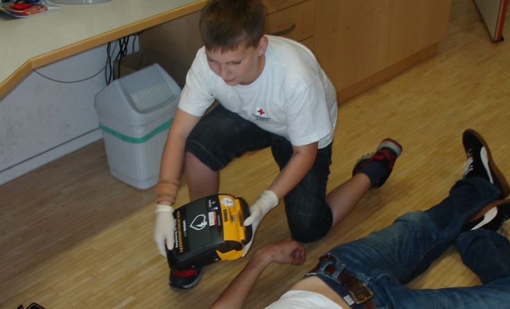 Schon Kinder können zum Lebensretter werden. Foto: ÖRK