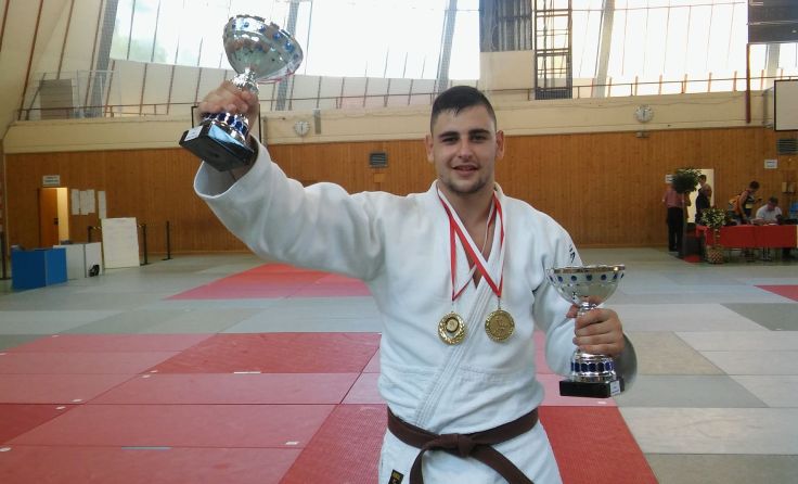 Drini Kafexhiu holte Gold in der U21 und in der Allgemeinen Klasse
