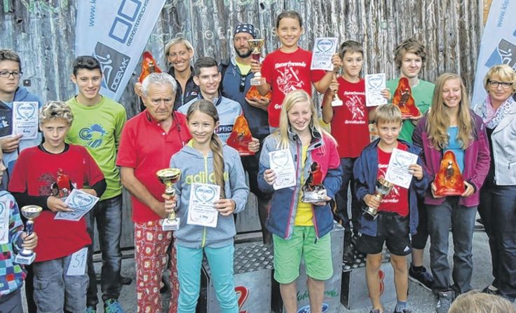 Die Naturfreunde Grieskirchen räumten beim Speedklettern mächtig ab. 