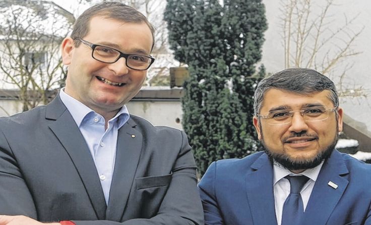 Stefan Schlager und Murat Baser