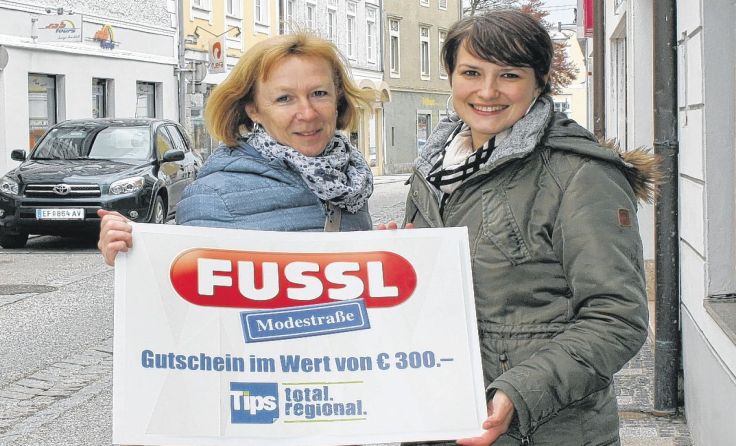 Andrea Mayr-Pranzeneder mit Tips-Redakteurin Nora Heindl