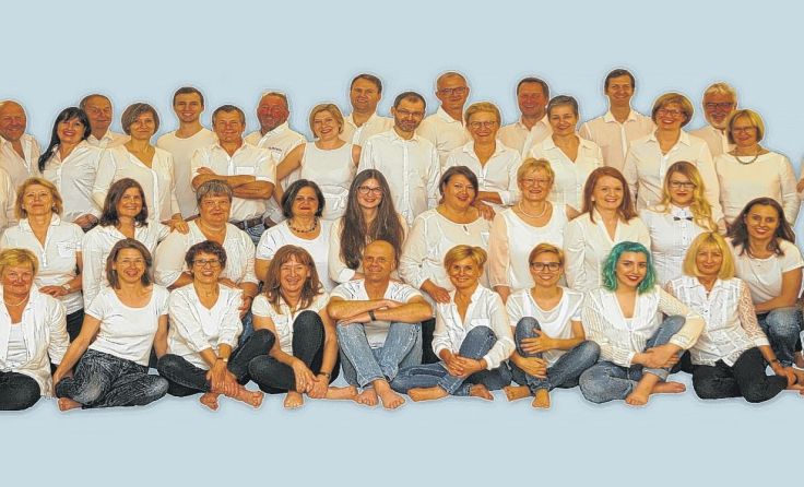 Das Vokal Ensemble präsentiert sein neues Programm „Zeitlos“. Foto: Privat