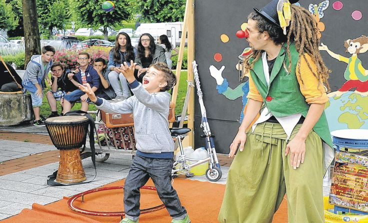 Das Gauklerfest bietet für die ganze Familie tolle Unterhaltung. Foto: W. Kunasz-Herzig