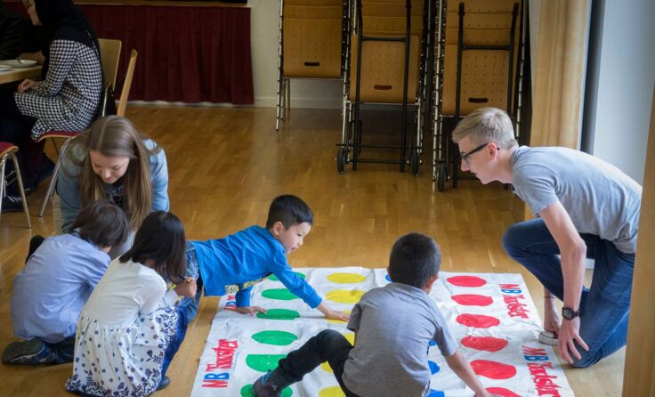 Für die Kinder wurde ein buntes Spieleprogramm geboten. Foto: Christian Unterhuber