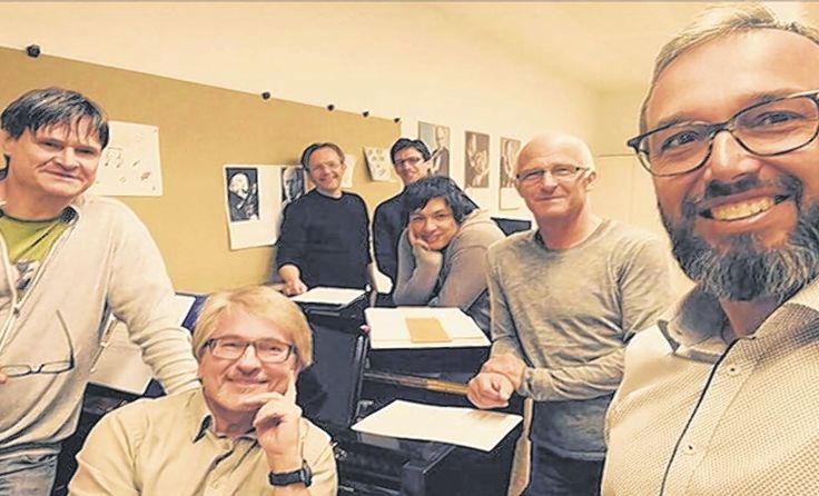 Major7 geben Lieder aus der A-Cappella-Literatur zum Besten. Foto: Privat