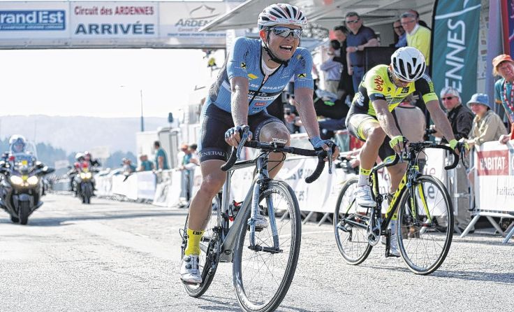 Riccardo Zoidl verlor bei einem Sturz wertvolle Zeit. Archivfoto: Haumesser