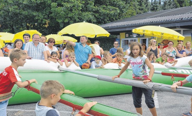 Um 11 Uhr startet ein Höhepunkt des Festes, das Riesenwuzzler-Fußballturnier.