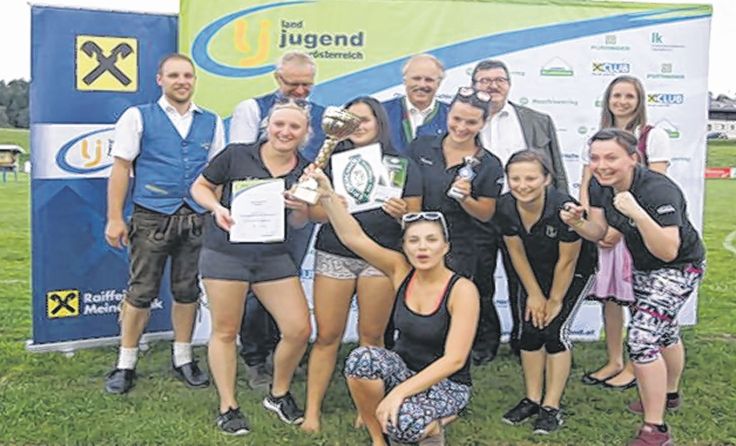 Die siegreichen Pöttingerinnen Foto: Landjugend Oberösterreich
