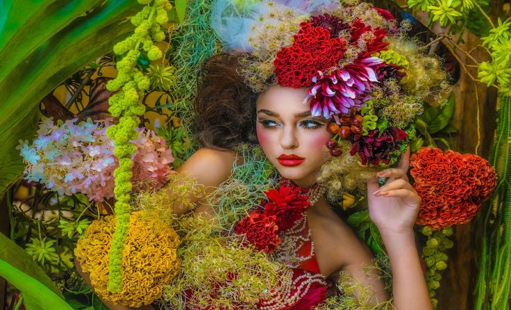 "Flower Queen" von Haseo Hasegawa aus Japan