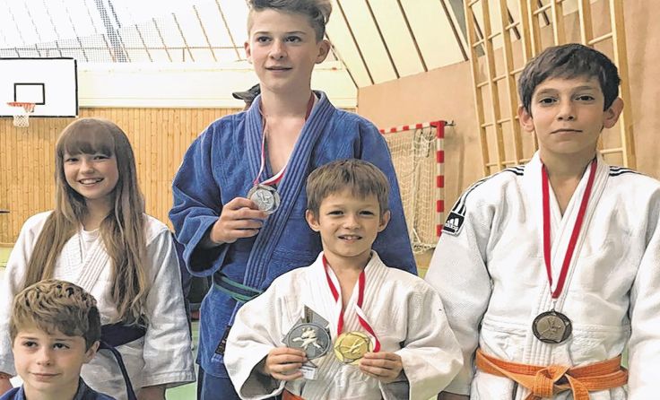 Die erfolgreichen Judokas des JZ Rapso 