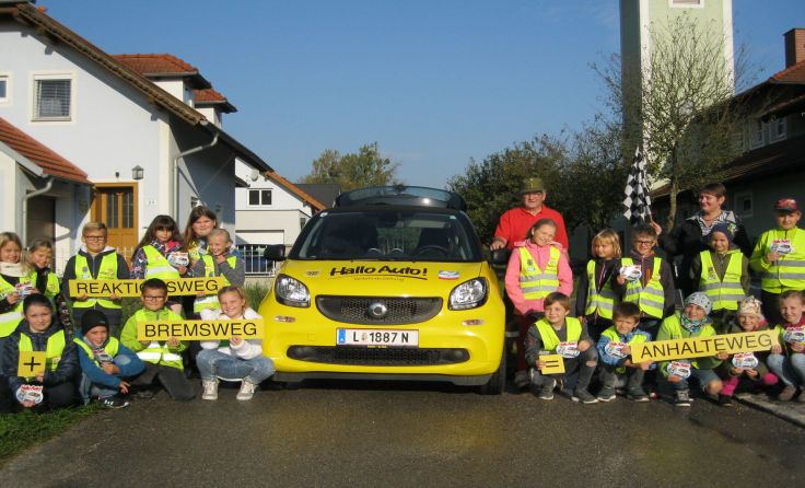 Die ÖAMTC-Verkehrssicherheit begeisterte in St. Marienkirchen an der Polsenz Foto: ÖAMTC 