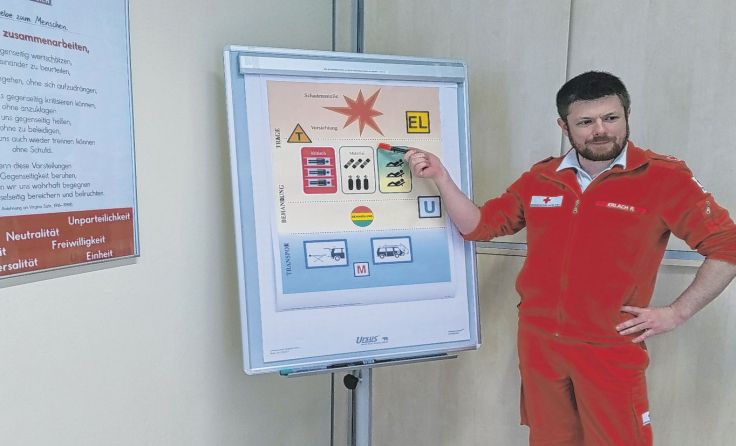 Raphael Erlach Foto: Rotes Kreuz