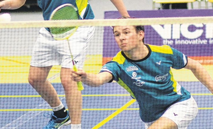 Das erfolgreiche Doppel Lukas und Simon Rebhandl Foto: BC Alkoven 