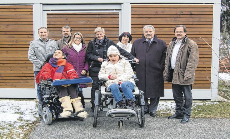 Bei der Übergabe in der Ausstelle in Marchtrenk Foto: Lions Club Eferding