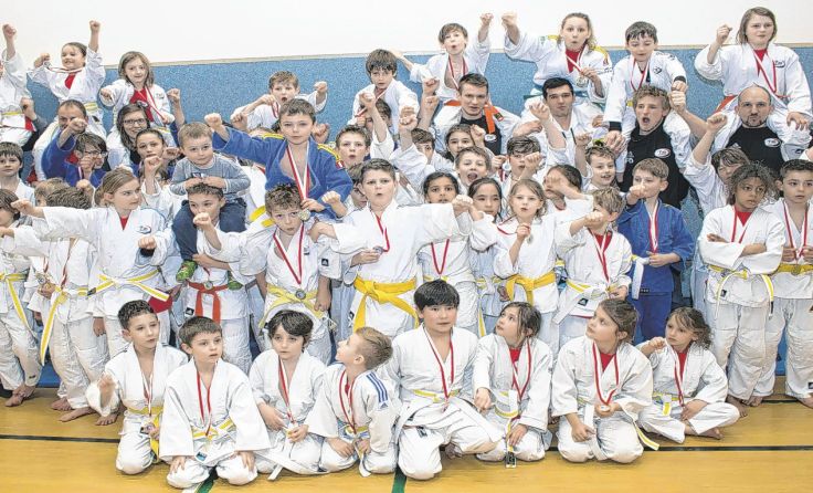 Die erfolgreichen Starter der Judo Union Dynamic One Foto: JU Dynamic One