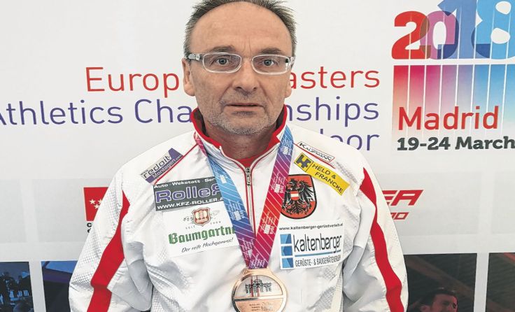 Markus Reifinger holte mit dem Österreich-Team Bronze. Foto: Reifinger