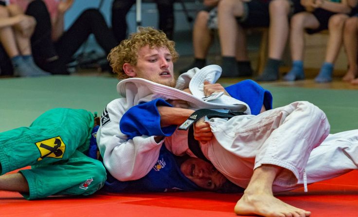 Florian Doppelhammer (weißer Judogi) Foto: JU Dynamic One