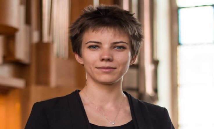 Organistin Oana Maria Bran Foto: Privat 