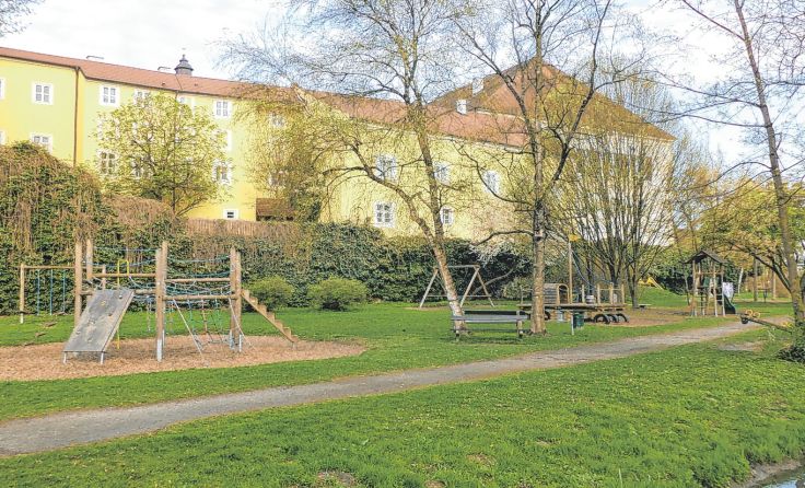 Der Spielplatz im Mittleren Graben in Eferding. Foto: Stadtgemeinde Eferding