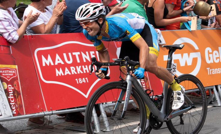 Riccardo Zoidl gewinnt die Tschechien-Rundfahrt. Foto. Eisenbauer