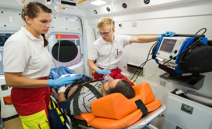 Im Einsatz. Foto: ASB Alkoven