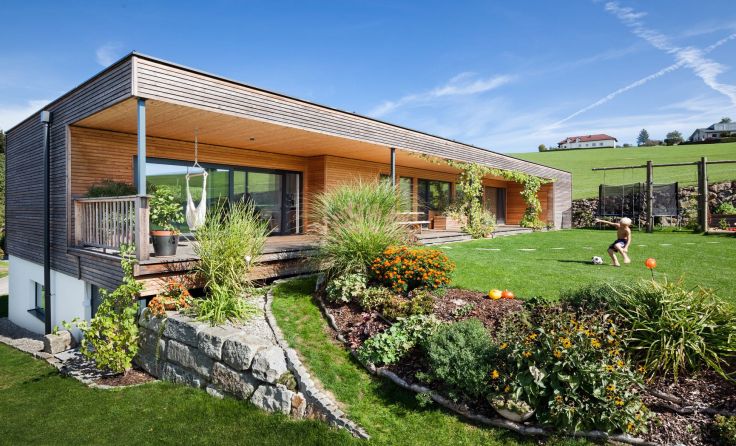 Publikumspreis OÖ Holzbaupreis 2016: Haus im Grünen. Foto: Buchner GmbH