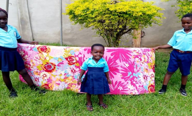 Angedacht sind sogenannte Studentenmatratzen für die Kinder. Foto: Chance for Ghana