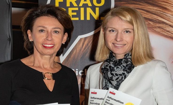 BR LL Mag. Doris Schulz (l.) und LR Mag. Christine Haberlander. Foto: oövpfrauen
