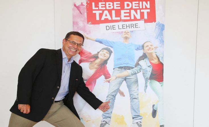 Für WKO-Leiter Hans Moser ist das Thema Lehre eine Herzensangelegenheit. Foto: Andreas Maringer