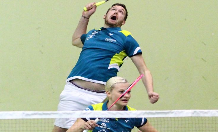 Das erfolgreiche Mixed Iris Freimüller und Simon Rebhandl. Foto: BC Alkoven
