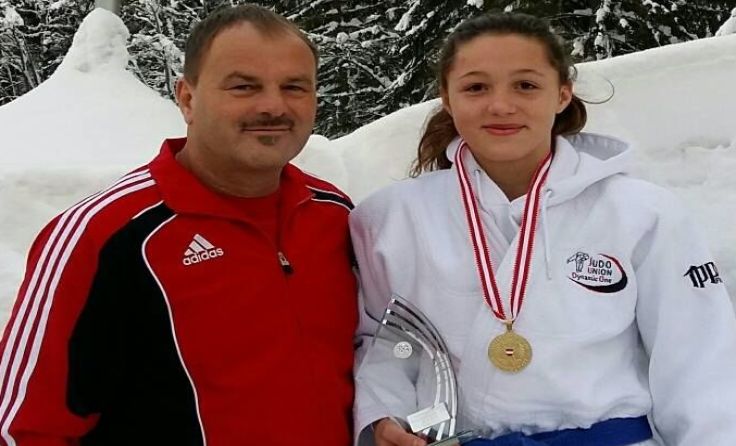 Trainer Gerhard Öhlinger und Lilian Hutterer. Foto: JU Dynamic One