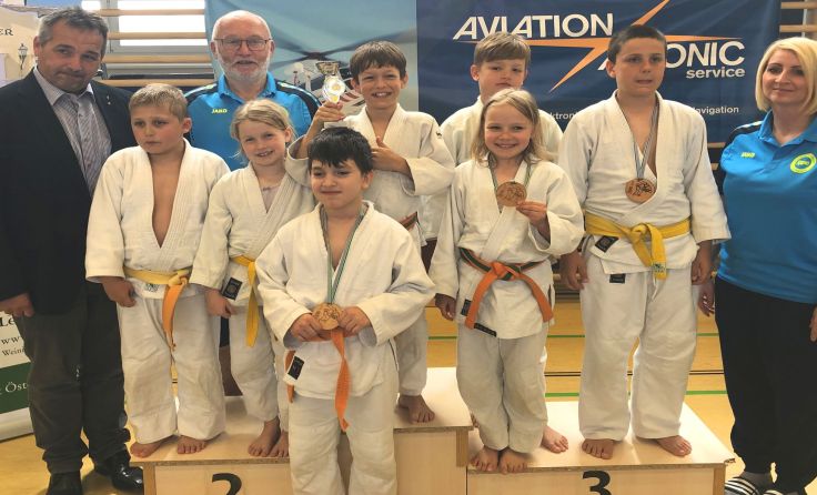 Die Judokas des JZ Rapso. Foto: JZ Rapso 