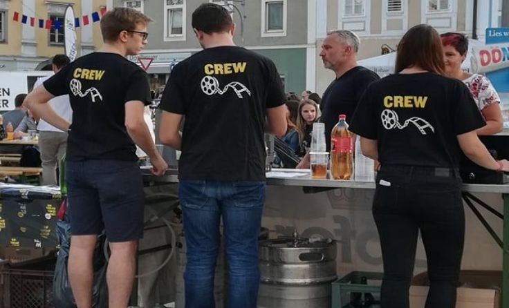 Fürs leibliche Wohl die Crew der Jungen ÖVP Bezirk Eferding. Foto: Junge ÖVP Bezirk Eferding
