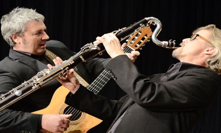 Roland Pichler und Ivo Truhlar geben am 13. Juli in Aschach Gas. Foto: PichlerTruhlarMusic