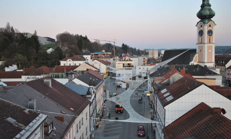 Hauptthema ist das Netz-Revival, ein Projekt der Künstlerin Maria Treml. Foto: Stadtamt