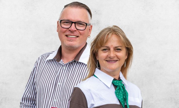 Sabine und Alfred Spieler sind die Nahversorger in St. Marienkirchen. Foto: Erwin Pils