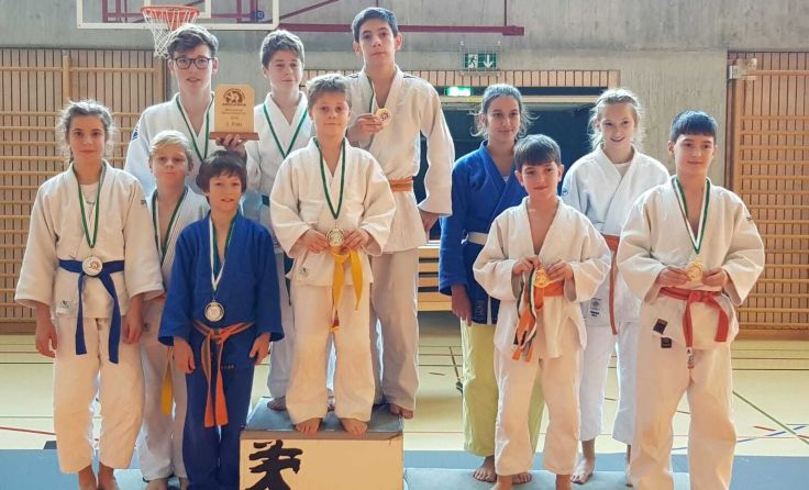 Die erfolgreichen Judokas vom Judozentrum Rapso. Foto: JZ Rapso