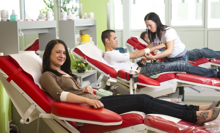 Im Bezirk Eferding kann man an mehreren Terminen Blut spenden. Foto: OÖRK